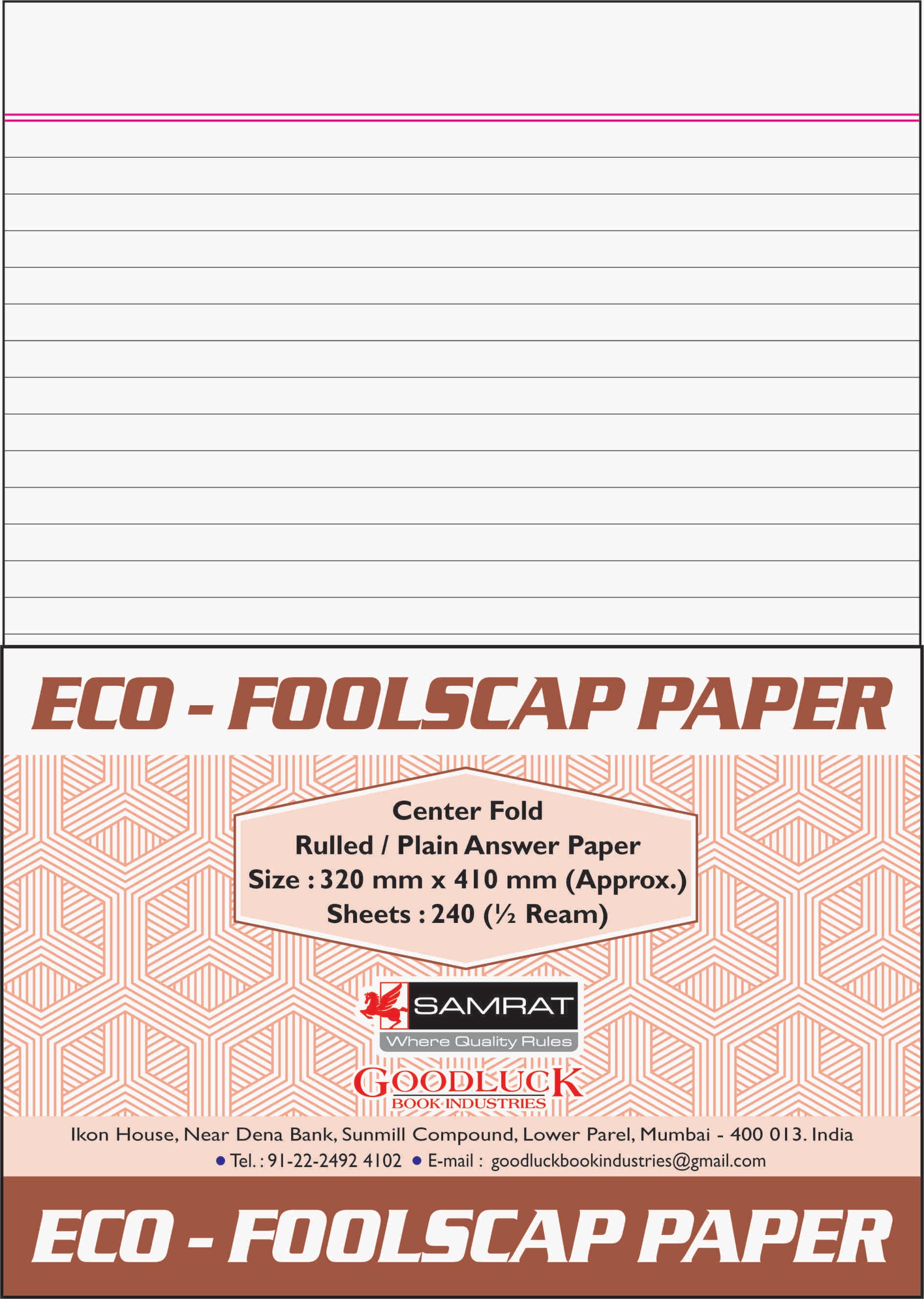 Eco - Foolscap Paper